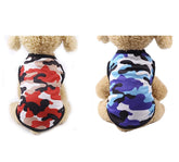 KUTKUT Set of 2 Camouflage Print Summer Shirt for Dogs/Cats-T-Shirt-kutkutstyle